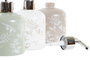 DKD Home Decor Dosificador de Cristal y ABS 350ml Surtido de 3 Colores