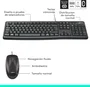 Logitech MK120 Combo de Teclado y Ratón USB Negro