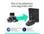 Logitech MK120 Combo de Teclado y Ratón USB Negro