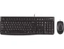 Logitech MK120 Combo de Teclado y Ratón USB Negro