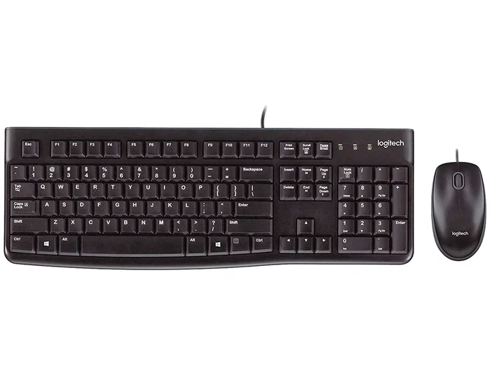 Logitech MK120 Combo de Teclado y Ratón USB Negro Logitech MK120 Combo de Teclado y Ratón USB Negro
