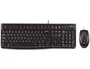 Logitech MK120 Combo de Teclado y Ratón USB Negro