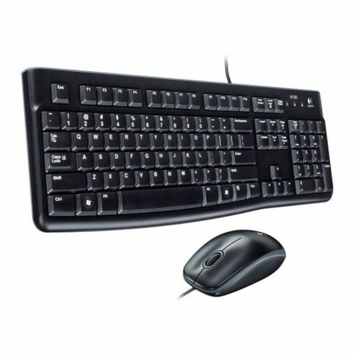 Logitech MK120 Combo de Teclado y Ratón USB Negro Logitech MK120 Combo de Teclado y Ratón USB Negro