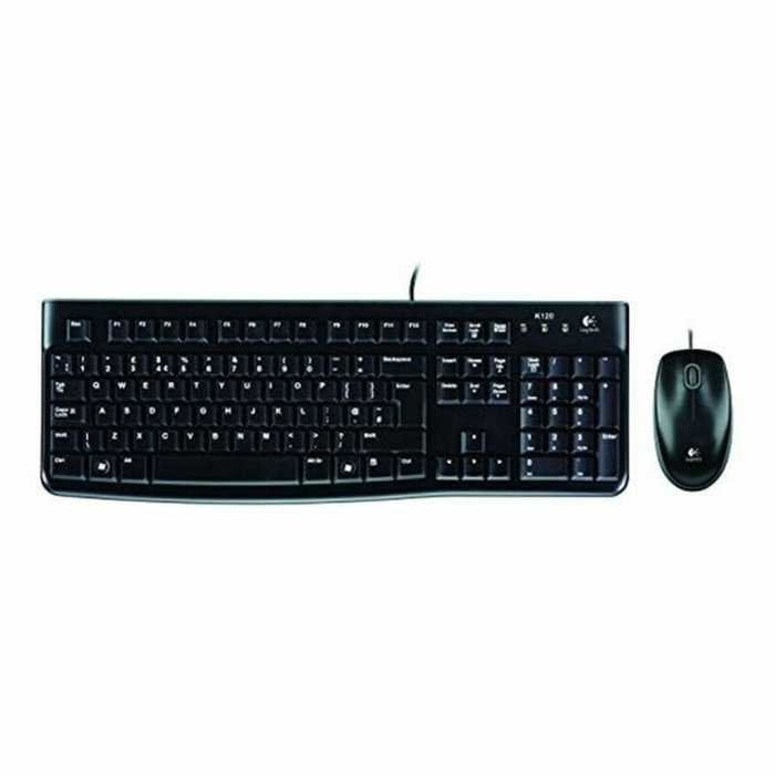 Logitech MK120 Combo de Teclado y Ratón USB Negro Logitech MK120 Combo de Teclado y Ratón USB Negro
