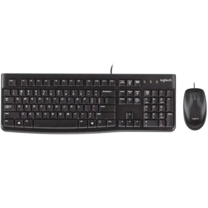 Logitech MK120 Combo de Teclado y Ratón USB Negro Logitech MK120 Combo de Teclado y Ratón USB Negro