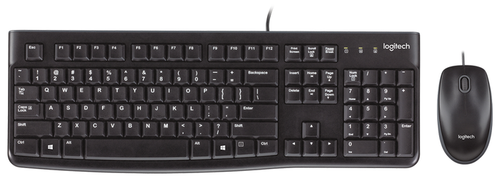 Logitech MK120 Combo de Teclado y Ratón USB Negro Logitech MK120 Combo de Teclado y Ratón USB Negro