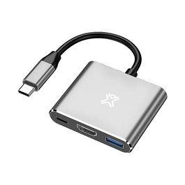 XTREMEMAC XWH-HUB3-13 Hub USB-C de 3 puertos