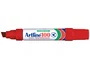 Artline Rotulador Permanente 100 Rojo Punta Biselada 7,5-12 mm