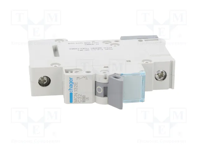 HAGER MCN132E Interruptor magnetotérmico 1 polo 32A 6kA