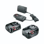 Bosch Starter-Set 18V con baterías de 2Ah y 4Ah y cargador AL18V-20 EU