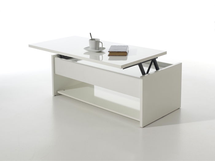 ALK System Mecanismo Elevable con Muelle para Mesa de Centro Feudo - Negro, 380 mm de Largo, Hierro