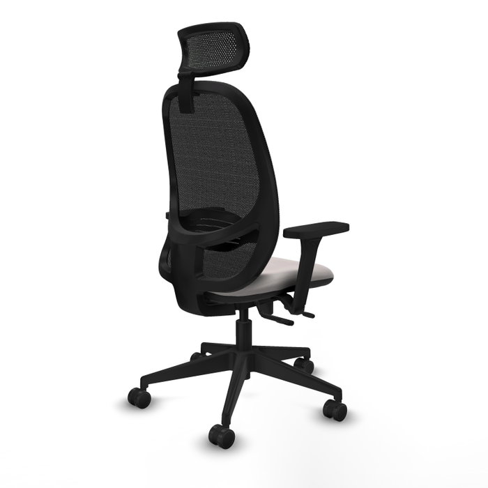 PIQUERAS Y CRESPO Silla de Oficina Cilanco Blanco y Negro PIQUERAS Y CRESPO Silla de Oficina Cilanco Blanco y Negro