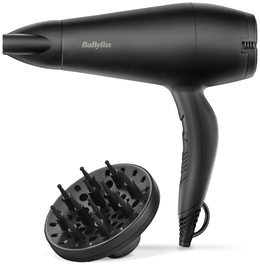 BaByliss D215DE Secador de Pelo 2000 W Negro con Difusor