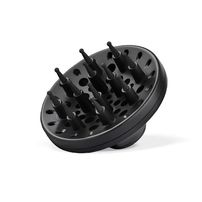 Babyliss Secador de Pelo D215DE Negro Mate con Difusor 2000W Tecnología Iónica