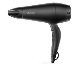 Babyliss Secador de Pelo D215DE Negro Mate con Difusor 2000W Tecnología Iónica