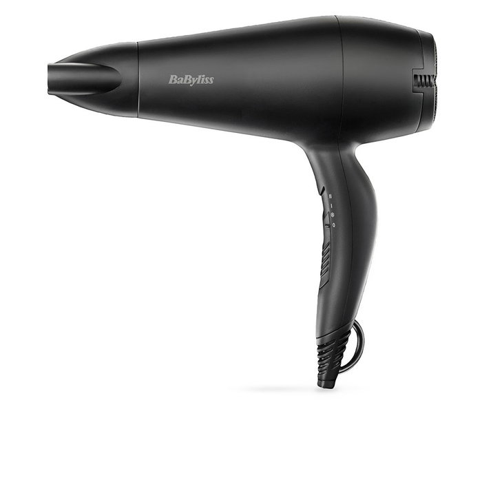 Babyliss Secador de pelo D215DE 2000W con difusor Negro mate Babyliss Secador de pelo D215DE 2000W con difusor Negro mate