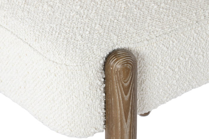 DKD Home Decor Silla de Fresno Tapizada en Poliéster Decape