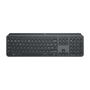 Logitech Teclado MX Keys Inalámbrico Retroiluminado para Empresa, Bluetooth/Logi Bolt, Compatible con Windows, macOS, iOS, Android, Teclado Numérico, Carga USB-C - Negro