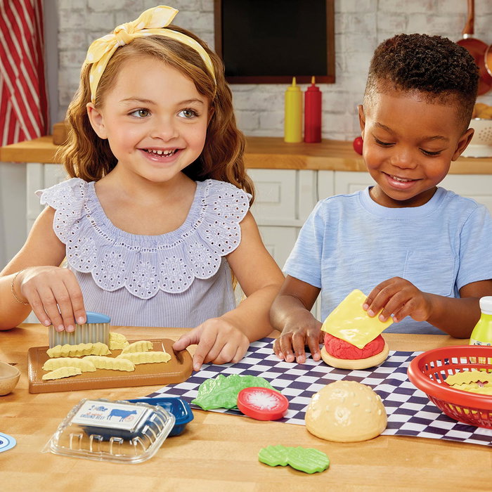 Little Tikes Creative Chefs Kit Cheeseburger And Fries 643194 Juguete de cocina Little Tikes Creative Chefs Kit Cheeseburger And Fries 643194 Juguete de cocina