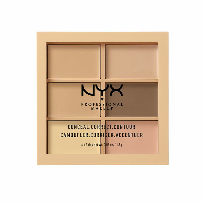 Nyx Professional Make Up Conceal Correct Contour light 6x1,5 Nyx Professional Make Up Conceal Correct Contour light 6x1,5