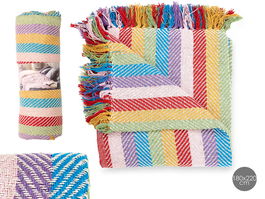 Giftdecor Multiusos Multicolor 180 X 220 cm (Set de 9)