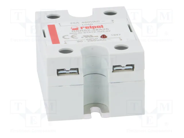 RELPOL RSR52-48A25 Relé de semiconductor monofásico