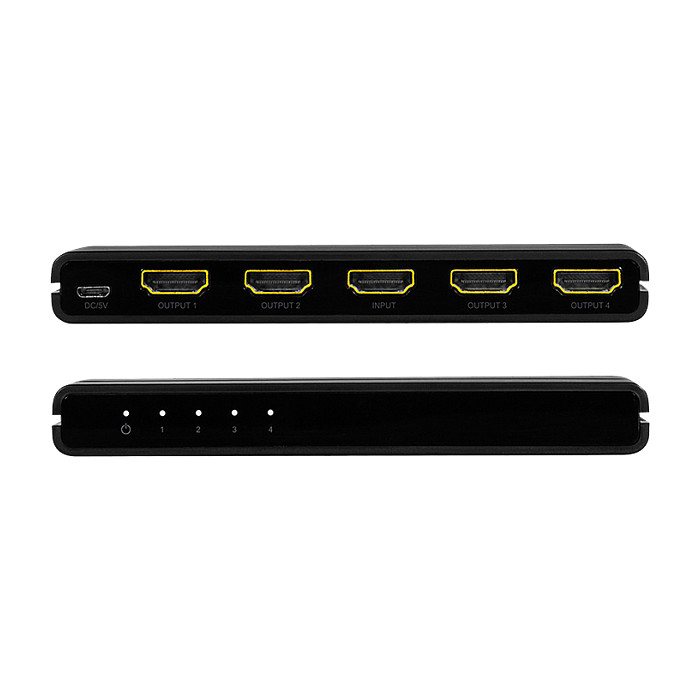 LogiLink HDMI splitter 1x4-Port 4K/60 Hz