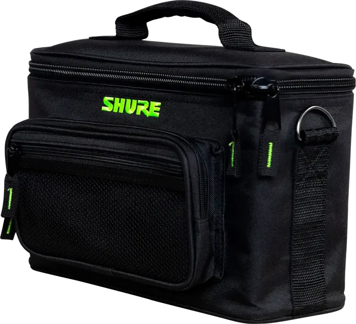 SBG Funda de Nylon para 4 Micrófonos Acolchada con Correa Ajustable