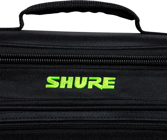 SBG Funda de Nylon para 4 Micrófonos Acolchada con Correa Ajustable