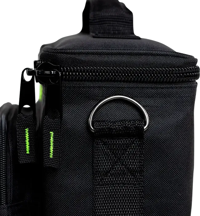 SBG Funda de Nylon para 4 Micrófonos Acolchada con Correa Ajustable