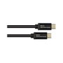 GoodConnections Cable USB-C a USB-C 1,5m 100W USB 2.0 Negro
