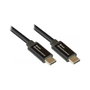 GoodConnections Cable USB-C a USB-C 1,5m 100W USB 2.0 Negro