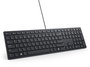 Dell KB525C Teclado para PC Retroiluminado USB-C con Teclado Numérico y 15 Teclas Programables - Español QWERTY, Negro, Resistente a Salpicaduras