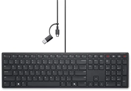 DELL Teclado de colaboración con cable Pro KB525C - español (QWERTY) - Completo, alámbrico USB, Negro