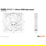 be quiet! Pure Wings 3 PWM high-speed Ventilador 120mm Blanco