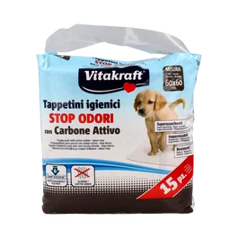 MEDLINE VET Empapador De Carbon Activo 60X60 Cm 15 Unidades