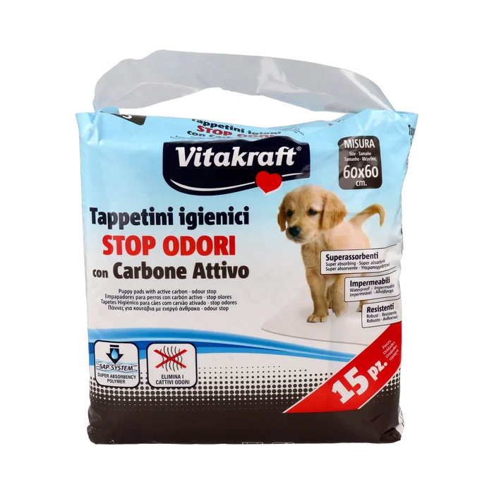 MEDLINE VET Empapador De Carbon Activo 60X60 Cm 15 Unidades