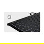 KeySonic KSK-5011ELC Teclado mini alámbrico USB con NumPad Negro QWERTZ retroiluminado LED