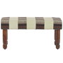 DKD Home Decor Descalzadora de Algodón y Mango Multicolor