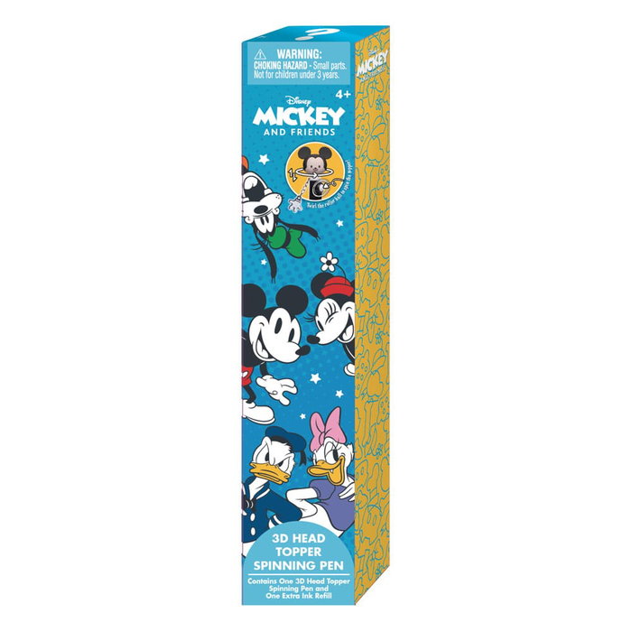 Monogram Int. Mickey and Friends 3D Head Topper Bolígrafo Spinning Pen Expositor Blind Box (16)