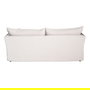 Sofá 3 Plazas Crema Tejido 221 X 103 X 72 cm