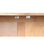 DKD Home Decor Buffet de Acacia y Metal Marrón y Negro