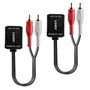 Lindy Extensor de audio estéreo Cat.5/6 100m 2x RCA