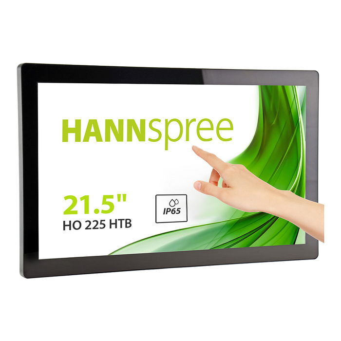 Hannspree HO225HTB Monitor Táctil Pantalla 21.5" (54.6cm) Full HD 1920x1080 Multitáctil 10 Puntos 24/7 VGA HDMI USB IP65 Montaje VESA 100x100 Hannspree HO225HTB Monitor Táctil Pantalla 21.5" (54.6cm) Full HD 1920x1080 Multitáctil 10 Puntos 24/7 VGA HDMI USB IP65 Montaje VESA 100x100