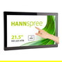 Hannspree HO225HTB Monitor Táctil Pantalla 21.5" (54.6cm) Full HD 1920x1080 Multitáctil 10 Puntos 24/7 VGA HDMI USB IP65 Montaje VESA 100x100