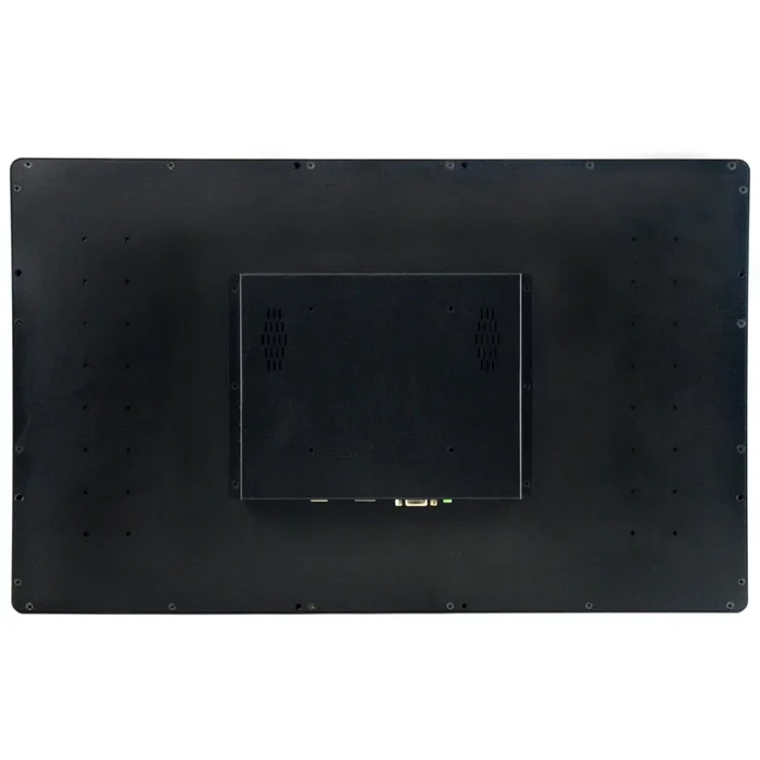 Hannspree Open Frame Monitor HO 225 HTB, 21.5" (54.6 cm) Pantalla Táctil Full HD LED, Diseño Tótem para Interior, Negro, 250 cd/m², IP65, 24/7, Con Altavoces y Montaje VESA