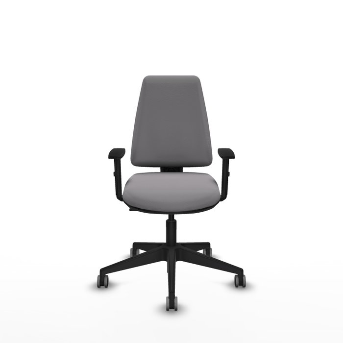PIQUERAS Y CRESPO Silla de oficina Elche Gris con Brazos 1D PIQUERAS Y CRESPO Silla de oficina Elche Gris con Brazos 1D