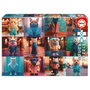 Educa Puzzle 200 Piezas Animales De Moda