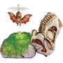 GrossMos Flying Dinosaurio Volador Naranja - 3 Modelos para Coleccionar