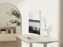 Equip 650183 Soporte de Mesa para 2 Monitores (17-35") con Resorte de Gas, VESA 100x100, Carga 20kg/Pantalla, Color Blanco